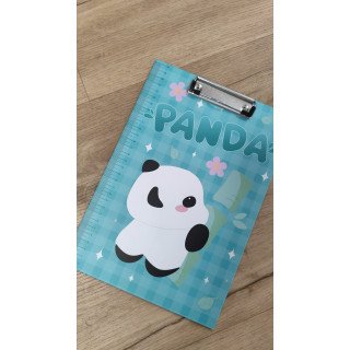 Prancheta de Cartão com Régua Panda - AZUL