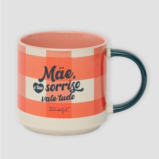 Caneca - Mãe, o teu sorriso vale tudo
