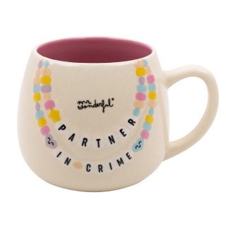 Caneca 3D Pulseira da Amizade - Partner in Crime