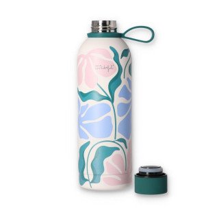 Garrafa térmica 500ml - Flores