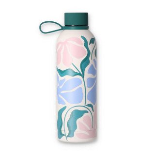 Garrafa térmica 500ml - Flores