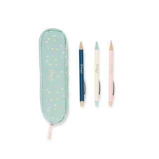 Conjunto de Escrita - Polka Dots