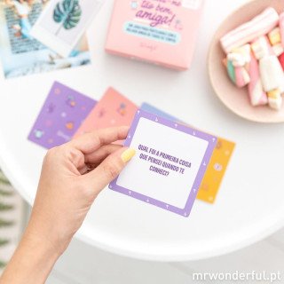 Jogo de cartas - Conheces-me tão bem, amiga!